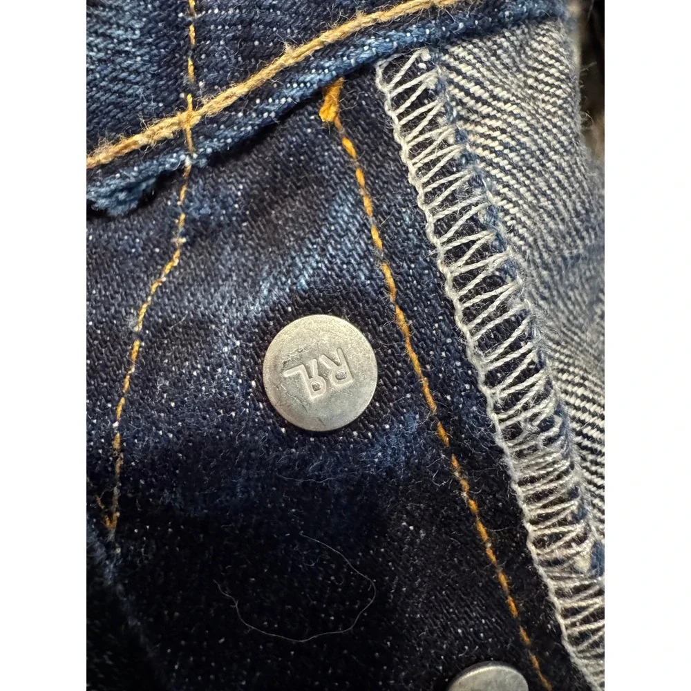 Vintage RRL Double RL Selvedge Jeans 34x32 Made USA Ralph Lauren Denim 90s Y2K
